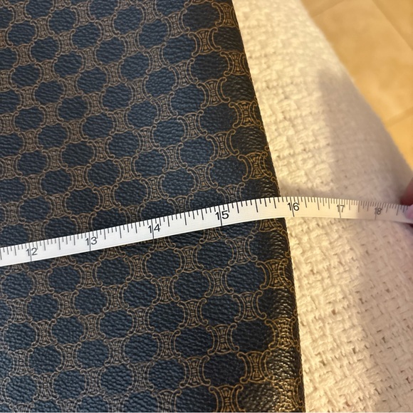 Celine Black and Brown Monogram Bag - Picture 5 of 9